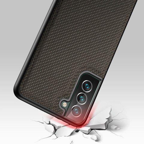 Dux Ducis Fino etui pokrowiec pokryty nylonowym materiałem Samsung Galaxy S22+ (S22 Plus) zielony Dux Ducis Fino etui pokrowiec pokryty nylonowym materiałem Samsung Galaxy S22+ (S22 Plus) zielony