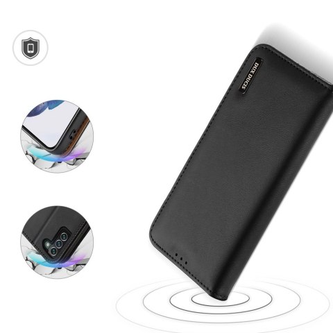 Dux Ducis Hivo skórzane etui z klapką pokrowiec ze skóry naturalnej portfel na karty i dokumenty Samsung Galaxy S22+ (S22 Plus) Dux Ducis Hivo skórzane etui z klapką pokrowiec ze skóry naturalnej portfel na karty i dokumenty Samsung Galaxy S22+ (S22 Plus)