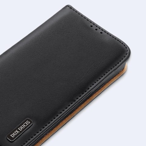 Dux Ducis Hivo skórzane etui z klapką pokrowiec ze skóry naturalnej portfel na karty i dokumenty Samsung Galaxy S22+ (S22 Plus) Dux Ducis Hivo skórzane etui z klapką pokrowiec ze skóry naturalnej portfel na karty i dokumenty Samsung Galaxy S22+ (S22 Plus)