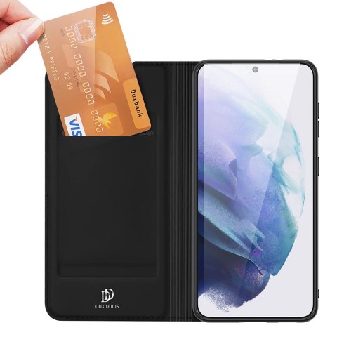 Dux Ducis Skin Pro kabura etui pokrowiec z klapką Samsung Galaxy S22+ (S22 Plus) czarny Dux Ducis Skin Pro kabura etui pokrowiec z klapką Samsung Galaxy S22+ (S22 Plus) czarny
