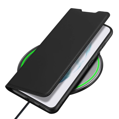 Dux Ducis Skin Pro kabura etui pokrowiec z klapką Samsung Galaxy S22+ (S22 Plus) czarny Dux Ducis Skin Pro kabura etui pokrowiec z klapką Samsung Galaxy S22+ (S22 Plus) czarny