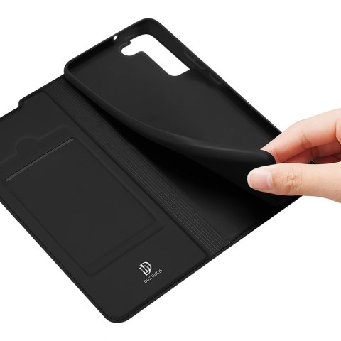 Dux Ducis Skin Pro kabura etui pokrowiec z klapką Samsung Galaxy S22+ (S22 Plus) czarny Dux Ducis Skin Pro kabura etui pokrowiec z klapką Samsung Galaxy S22+ (S22 Plus) czarny
