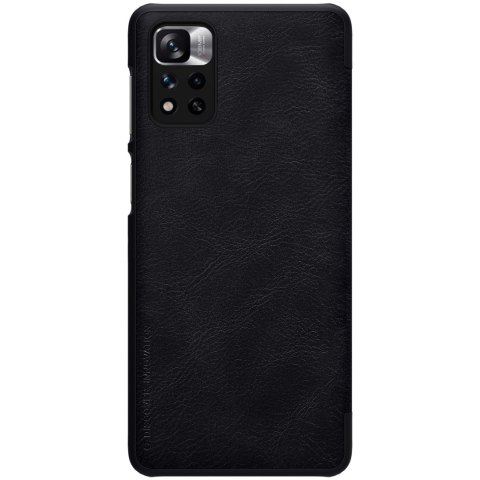 Etui Nillkin Qin Case do Xiaomi Redmi Note 11 Pro+ (China) / Redmi Note 11 Pro (China) / Mi11i HyperCharge z klapką - czarne Etui Nillkin Qin Case do Xiaomi Redmi Note 11 Pro+ (China) / Redmi Note 11 Pro (China) / Mi11i HyperCharge z klapką - czarne