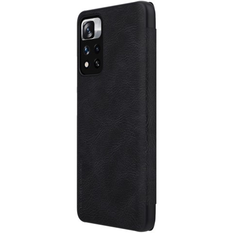 Etui Nillkin Qin Case do Xiaomi Redmi Note 11 Pro+ (China) / Redmi Note 11 Pro (China) / Mi11i HyperCharge z klapką - czarne Etui Nillkin Qin Case do Xiaomi Redmi Note 11 Pro+ (China) / Redmi Note 11 Pro (China) / Mi11i HyperCharge z klapką - czarne