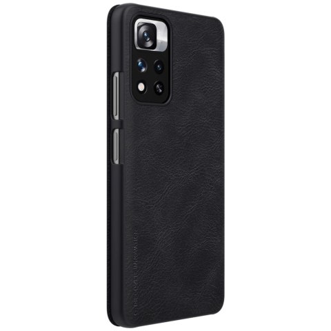 Etui Nillkin Qin Case do Xiaomi Redmi Note 11 Pro+ (China) / Redmi Note 11 Pro (China) / Mi11i HyperCharge z klapką - czarne Etui Nillkin Qin Case do Xiaomi Redmi Note 11 Pro+ (China) / Redmi Note 11 Pro (China) / Mi11i HyperCharge z klapką - czarne