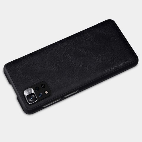 Etui Nillkin Qin Case do Xiaomi Redmi Note 11 Pro+ (China) / Redmi Note 11 Pro (China) / Mi11i HyperCharge z klapką - czarne Etui Nillkin Qin Case do Xiaomi Redmi Note 11 Pro+ (China) / Redmi Note 11 Pro (China) / Mi11i HyperCharge z klapką - czarne