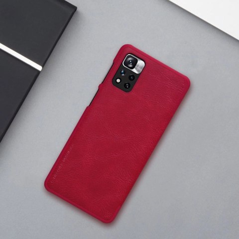 Etui Nillkin Qin Case do Xiaomi Redmi Note 11 Pro+ (China) / Redmi Note 11 Pro (China) / Mi11i HyperCharge z klapką - czarne Etui Nillkin Qin Case do Xiaomi Redmi Note 11 Pro+ (China) / Redmi Note 11 Pro (China) / Mi11i HyperCharge z klapką - czarne