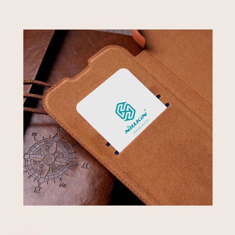 Nillkin Qin Leather Pro Case etui do Samsung Galaxy S22+ (S22 Plus) osłona na aparat kabura pokrowiec obudowa z klapką czarny Nillkin Qin Leather Pro Case etui do Samsung Galaxy S22+ (S22 Plus) osłona na aparat kabura pokrowiec obudowa z klapką czarny