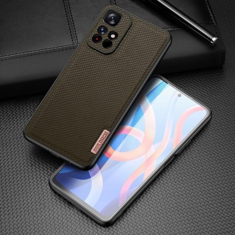 Dux Ducis Fino etui pokrowiec pokryty nylonowym materiałem Poco M4 Pro 5G zielony Dux Ducis Fino etui pokrowiec pokryty nylonowym materiałem Poco M4 Pro 5G zielony