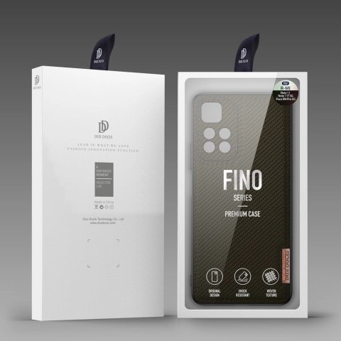 Dux Ducis Fino etui pokrowiec pokryty nylonowym materiałem Poco M4 Pro 5G zielony Dux Ducis Fino etui pokrowiec pokryty nylonowym materiałem Poco M4 Pro 5G zielony