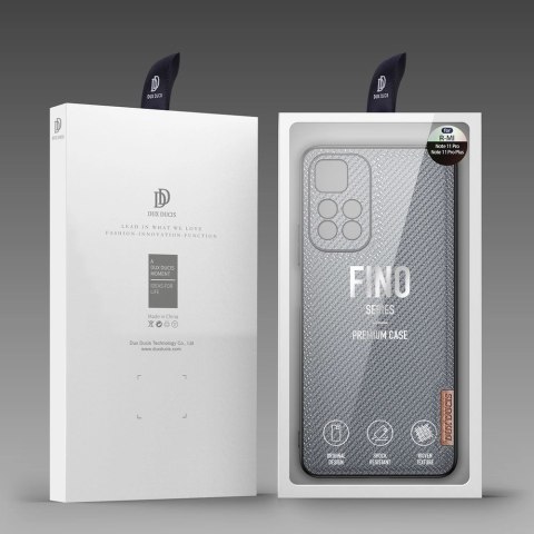 Dux Ducis Fino etui pokrowiec pokryty nylonowym materiałem Xiaomi Redmi Note 11 Pro+ 5G (China) / 11 Pro 5G (China) / Mi11i Hype