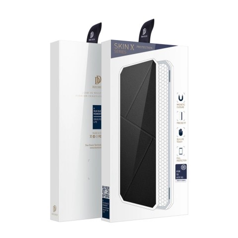 DUX DUCIS Skin X kabura etui pokrowiec z klapką Samsung Galaxy A73 czarny DUX DUCIS Skin X kabura etui pokrowiec z klapką Samsung Galaxy A73 czarny