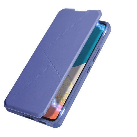 DUX DUCIS Skin X kabura etui pokrowiec z klapką Samsung Galaxy A73 niebieski DUX DUCIS Skin X kabura etui pokrowiec z klapką Samsung Galaxy A73 niebieski