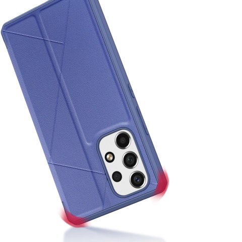 DUX DUCIS Skin X kabura etui pokrowiec z klapką Samsung Galaxy A73 niebieski DUX DUCIS Skin X kabura etui pokrowiec z klapką Samsung Galaxy A73 niebieski