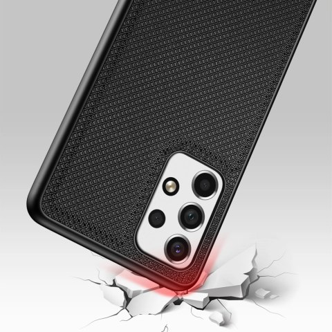 Dux Ducis Fino etui pokrowiec pokryty nylonowym materiałem Samsung Galaxy A73 czarny Dux Ducis Fino etui pokrowiec pokryty nylonowym materiałem Samsung Galaxy A73 czarny