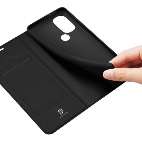Dux Ducis Skin Pro kabura etui pokrowiec z klapką Motorola Moto G71 5G czarny Dux Ducis Skin Pro kabura etui pokrowiec z klapką Motorola Moto G71 5G czarny