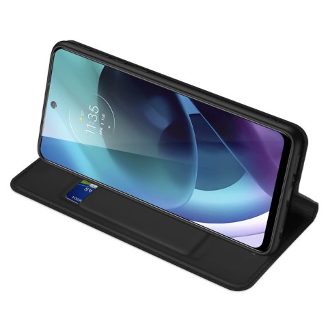 Dux Ducis Skin Pro kabura etui pokrowiec z klapką Motorola Moto G71 5G czarny Dux Ducis Skin Pro kabura etui pokrowiec z klapką Motorola Moto G71 5G czarny