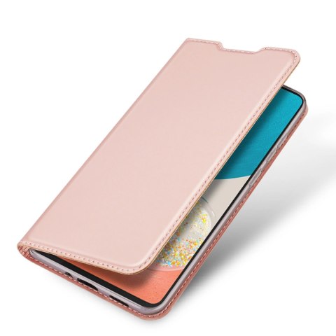 Dux Ducis Skin Pro kabura etui pokrowiec z klapką Samsung Galaxy A73 różowy Dux Ducis Skin Pro kabura etui pokrowiec z klapką Samsung Galaxy A73 różowy