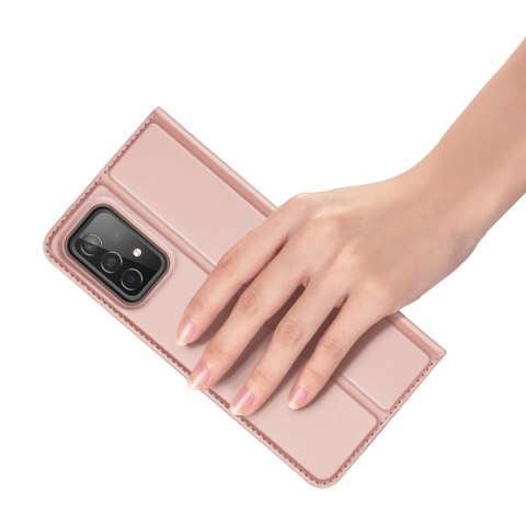 Dux Ducis Skin Pro kabura etui pokrowiec z klapką Samsung Galaxy A73 różowy Dux Ducis Skin Pro kabura etui pokrowiec z klapką Samsung Galaxy A73 różowy