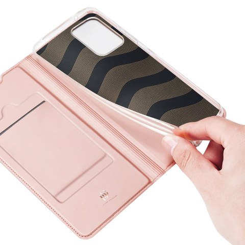 Dux Ducis Skin Pro kabura etui pokrowiec z klapką Samsung Galaxy A73 różowy Dux Ducis Skin Pro kabura etui pokrowiec z klapką Samsung Galaxy A73 różowy