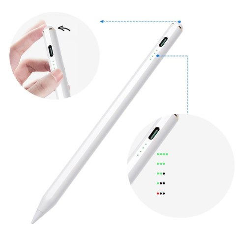 Joyroom JR-X9 rysik aktywny stylus do Apple iPad biały (JR-X9) Joyroom JR-X9 rysik aktywny stylus do Apple iPad biały (JR-X9)