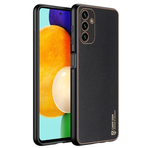 Dux Ducis Yolo eleganckie etui pokrowiec ze skóry ekologicznej Samsung Galaxy A13 5G czarny Dux Ducis Yolo eleganckie etui pokrowiec ze skóry ekologicznej Samsung Galaxy A13 5G czarny