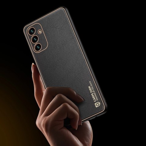 Dux Ducis Yolo eleganckie etui pokrowiec ze skóry ekologicznej Samsung Galaxy A13 5G czarny Dux Ducis Yolo eleganckie etui pokrowiec ze skóry ekologicznej Samsung Galaxy A13 5G czarny