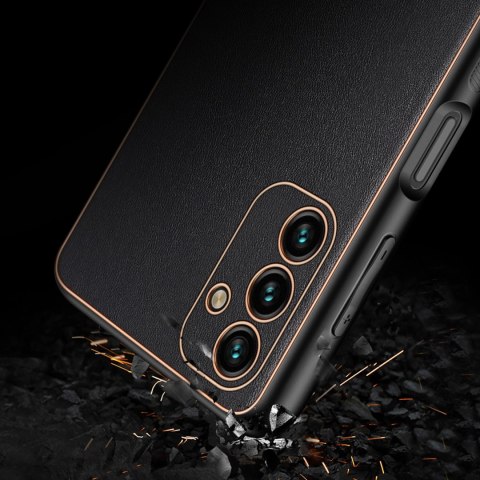 Dux Ducis Yolo eleganckie etui pokrowiec ze skóry ekologicznej Samsung Galaxy A13 5G czarny Dux Ducis Yolo eleganckie etui pokrowiec ze skóry ekologicznej Samsung Galaxy A13 5G czarny