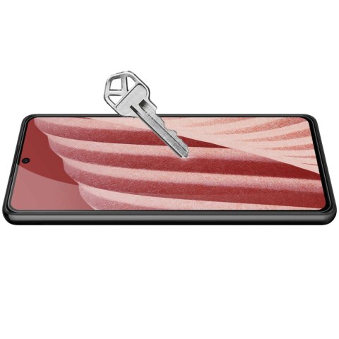 Nillkin CP+PRO ultracienkie szkło hartowane na cały ekran z ramką 0,2 mm 9H Samsung Galaxy A73 czarny