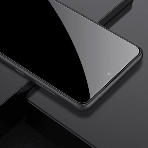 Nillkin CP+PRO ultracienkie szkło hartowane na cały ekran z ramką 0,2 mm 9H Samsung Galaxy A73 czarny