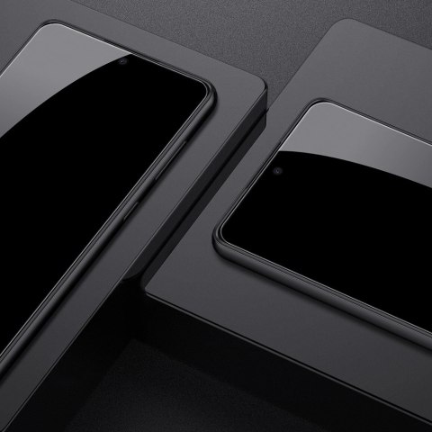 Nillkin CP+PRO ultracienkie szkło hartowane na cały ekran z ramką 0,2 mm 9H Samsung Galaxy A73 czarny