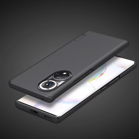 Nillkin Super Frosted Shield wzmocnione etui pokrowiec Honor 50 Pro czarny Nillkin Super Frosted Shield wzmocnione etui pokrowiec Honor 50 Pro czarny