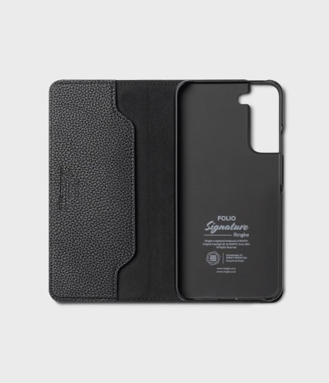 Ringke Folio Signature skórzane etui z klapką do Samsung Galaxy S22+ (S22 Plus) czarny (FSS118R262) Ringke Folio Signature skórzane etui z klapką do Samsung Galaxy S22+ (S22 Plus) czarny (FSS118R262)