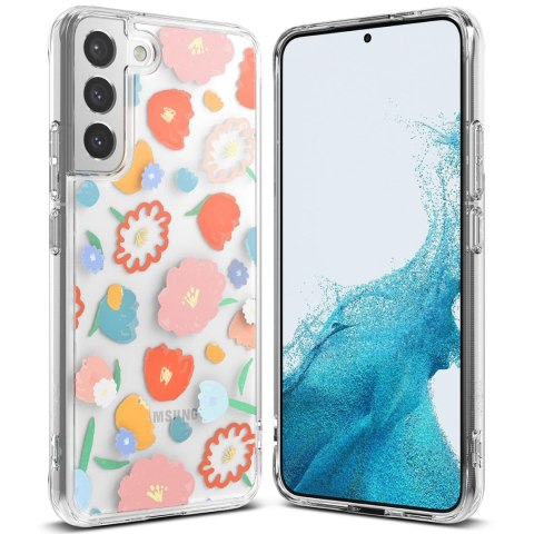 Ringke Fusion Design pancerne etui pokrowiec z żelową ramką Samsung Galaxy S22+ (S22 Plus) przezroczysty (Floral) (F593R31) Ringke Fusion Design pancerne etui pokrowiec z żelową ramką Samsung Galaxy S22+ (S22 Plus) przezroczysty (Floral) (F593R31)