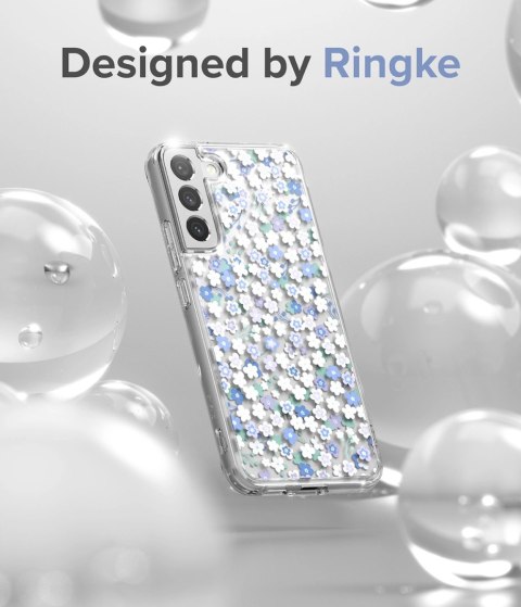 Ringke Fusion Design pancerne etui pokrowiec z żelową ramką Samsung Galaxy S22+ (S22 Plus) przezroczysty (Floral) (F593R31) Ringke Fusion Design pancerne etui pokrowiec z żelową ramką Samsung Galaxy S22+ (S22 Plus) przezroczysty (Floral) (F593R31)