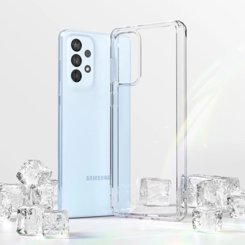 Ringke Fusion etui pokrowiec z żelową ramką Samsung Galaxy A73 przezroczysty Ringke Fusion etui pokrowiec z żelową ramką Samsung Galaxy A73 przezroczysty