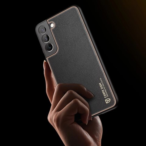 Dux Ducis Yolo eleganckie etui pokrowiec ze skóry ekologicznej Samsung Galaxy S22+ (S22 Plus) pomarańczowy Dux Ducis Yolo eleganckie etui pokrowiec ze skóry ekologicznej Samsung Galaxy S22+ (S22 Plus) pomarańczowy