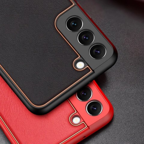 Dux Ducis Yolo eleganckie etui pokrowiec ze skóry ekologicznej Samsung Galaxy S22+ (S22 Plus) pomarańczowy Dux Ducis Yolo eleganckie etui pokrowiec ze skóry ekologicznej Samsung Galaxy S22+ (S22 Plus) pomarańczowy