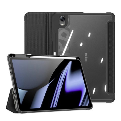 Dux Ducis Toby pancerne etui z klapką Smart Case do Oppo Pad z uchwytem na rysik czarny Dux Ducis Toby pancerne etui z klapką Smart Case do Oppo Pad z uchwytem na rysik czarny