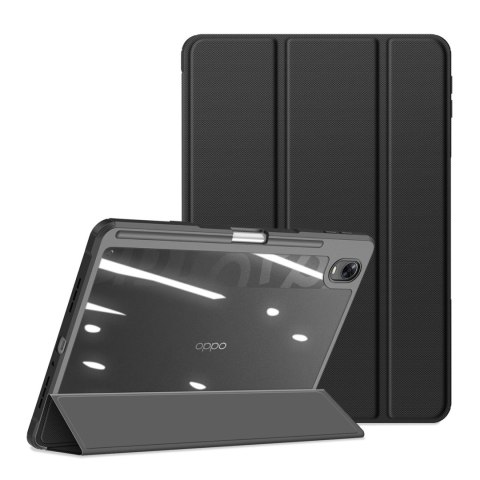 Dux Ducis Toby pancerne etui z klapką Smart Case do Oppo Pad z uchwytem na rysik czarny Dux Ducis Toby pancerne etui z klapką Smart Case do Oppo Pad z uchwytem na rysik czarny