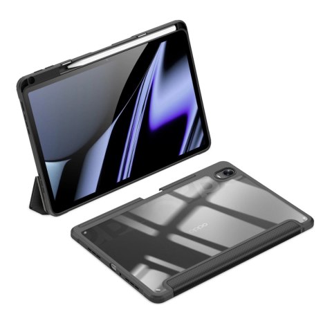 Dux Ducis Toby pancerne etui z klapką Smart Case do Oppo Pad z uchwytem na rysik czarny Dux Ducis Toby pancerne etui z klapką Smart Case do Oppo Pad z uchwytem na rysik czarny