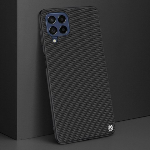 Nillkin Textured Case wytrzymałe wzmocnione etui z żelową ramką i nylonem na tyle Samsung Galaxy M53 5G czarny Nillkin Textured Case wytrzymałe wzmocnione etui z żelową ramką i nylonem na tyle Samsung Galaxy M53 5G czarny