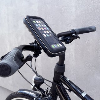 Wozinsky uchwyt na telefon do roweru, motocykla, hulajnogi czarny (WBHBK7)