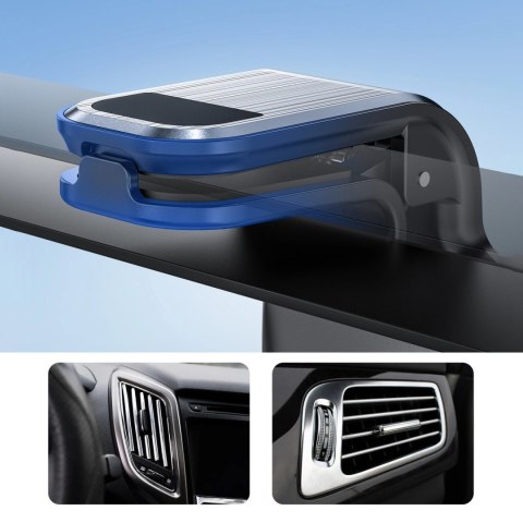 Uchwyt magnetyczny Acefast D16 samochodowy na kratkę nawiewu - nie wymaga MagSafe - szary Uchwyt magnetyczny Acefast D16 samochodowy na kratkę nawiewu - nie wymaga MagSafe - szary