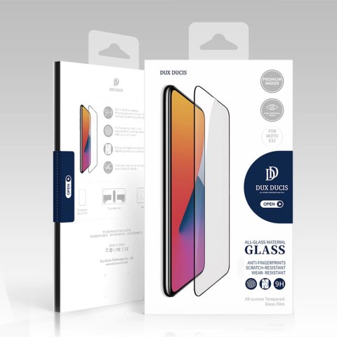 Dux Ducis 10D Tempered Glass wytrzymałe szkło hartowane 9H na cały ekran z ramką Motorola Moto E32 czarny (case friendly) Dux Ducis 10D Tempered Glass wytrzymałe szkło hartowane 9H na cały ekran z ramką Motorola Moto E32 czarny (case friendly)
