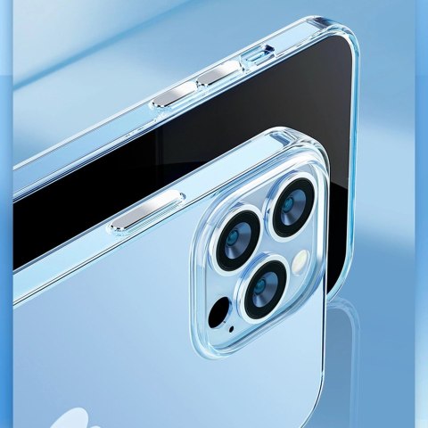 Kingxbar Elegant Series etui iPhone 13 Pro Max obudowa pokrowiec na tył plecki przezroczysty Kingxbar Elegant Series etui iPhone 13 Pro Max obudowa pokrowiec na tył plecki przezroczysty