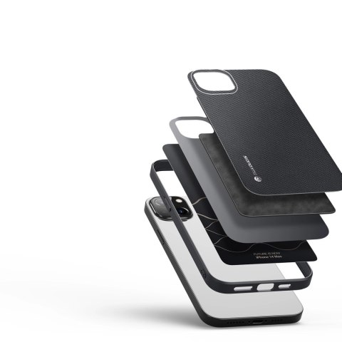 Dux Ducis Fino etui pokrowiec pokryty nylonowym materiałem iPhone 14 Plus czarny Dux Ducis Fino etui pokrowiec pokryty nylonowym materiałem iPhone 14 Plus czarny