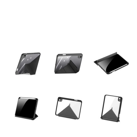 Dux Ducis Magi etui do iPad mini 2021 pokrowiec smart cover z podstawką i schowkiem na Apple Pencil czarny Dux Ducis Magi etui do iPad mini 2021 pokrowiec smart cover z podstawką i schowkiem na Apple Pencil czarny