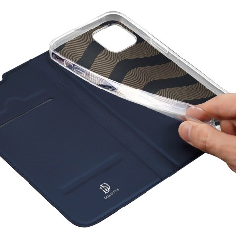 Dux Ducis Skin Pro kabura etui pokrowiec z klapką iPhone 14 Plus niebieski Dux Ducis Skin Pro kabura etui pokrowiec z klapką iPhone 14 Plus niebieski