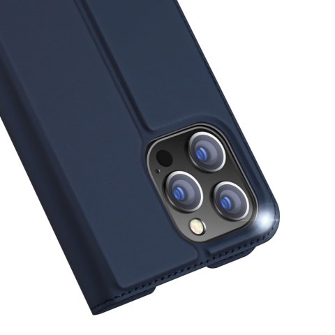 Dux Ducis Skin Pro kabura etui pokrowiec z klapką iPhone 14 Pro Max niebieski Dux Ducis Skin Pro kabura etui pokrowiec z klapką iPhone 14 Pro Max niebieski